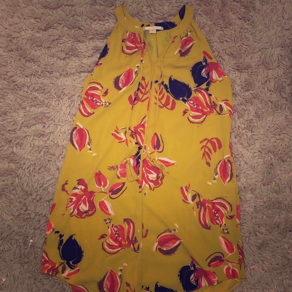 yellow and red professional dress! WITH POCKETS!!